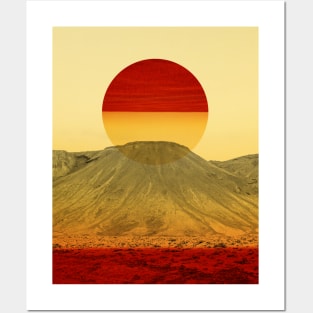 Minimalistic Japan Warm abstraction Posters and Art